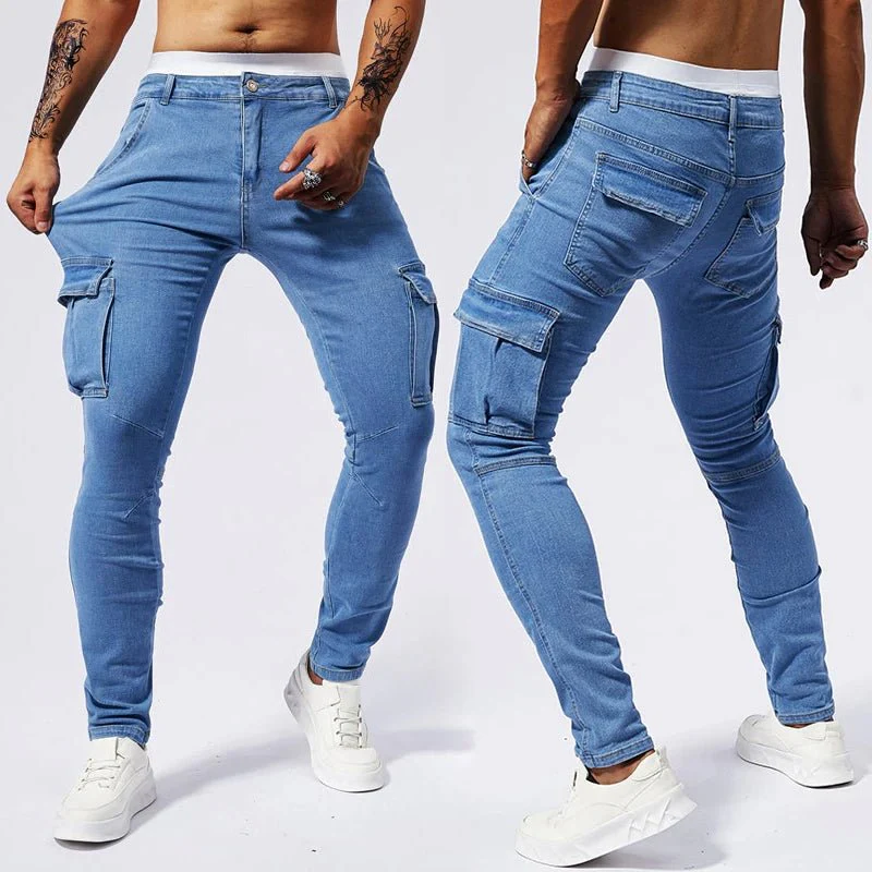 Archimedes® | Davide Costa SlimFit Cargo Jeans
