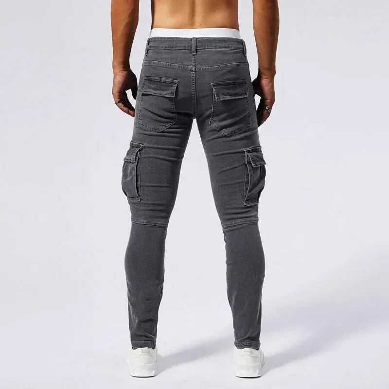 Archimedes® | Davide Costa SlimFit Cargo Jeans - Image 5