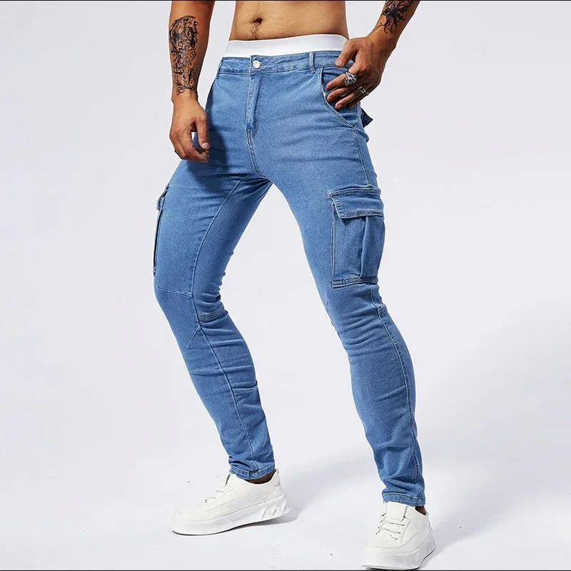 Archimedes® | Davide Costa SlimFit Cargo Jeans - Image 6