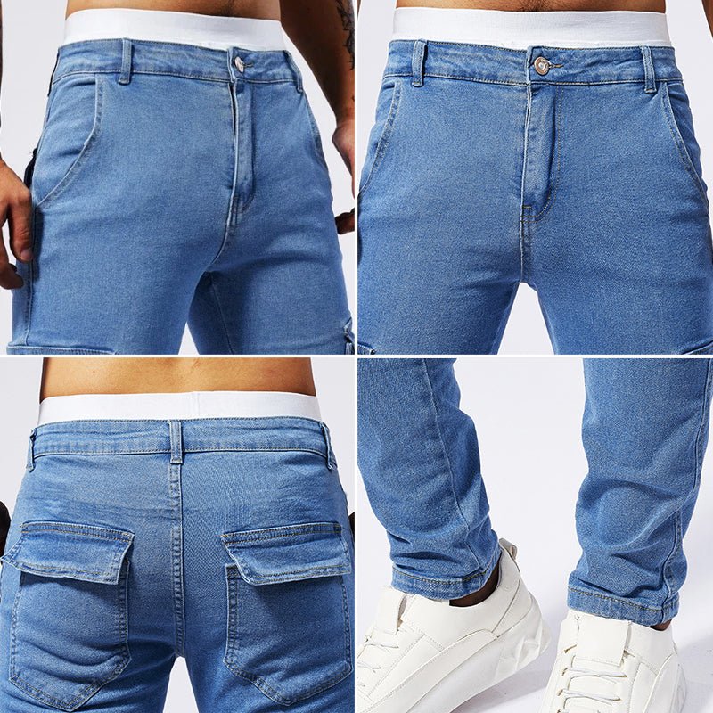 Archimedes® | Davide Costa SlimFit Cargo Jeans - Image 7
