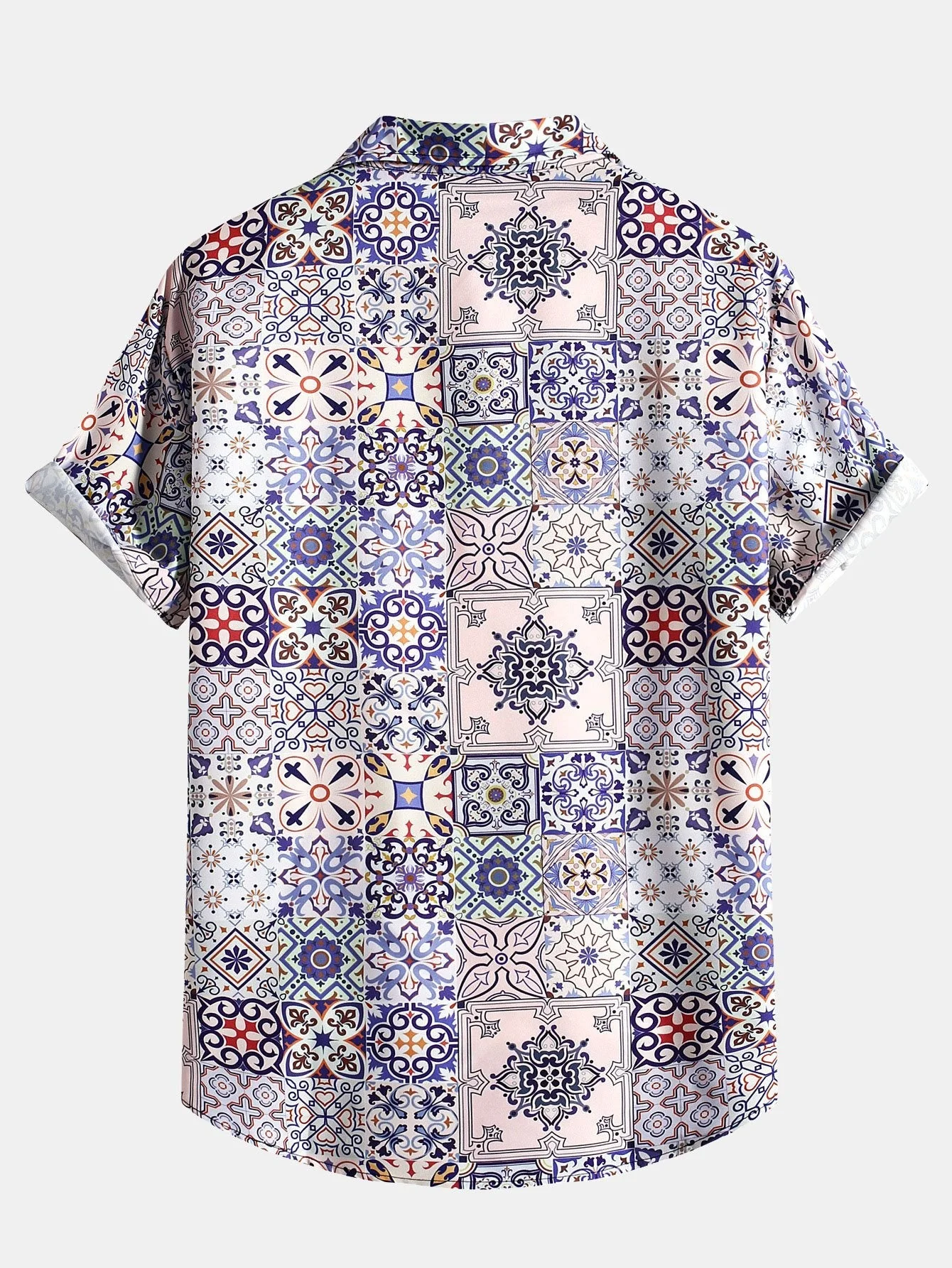 Archimedes® | Moroccan Tile Print Shirt - Image 2