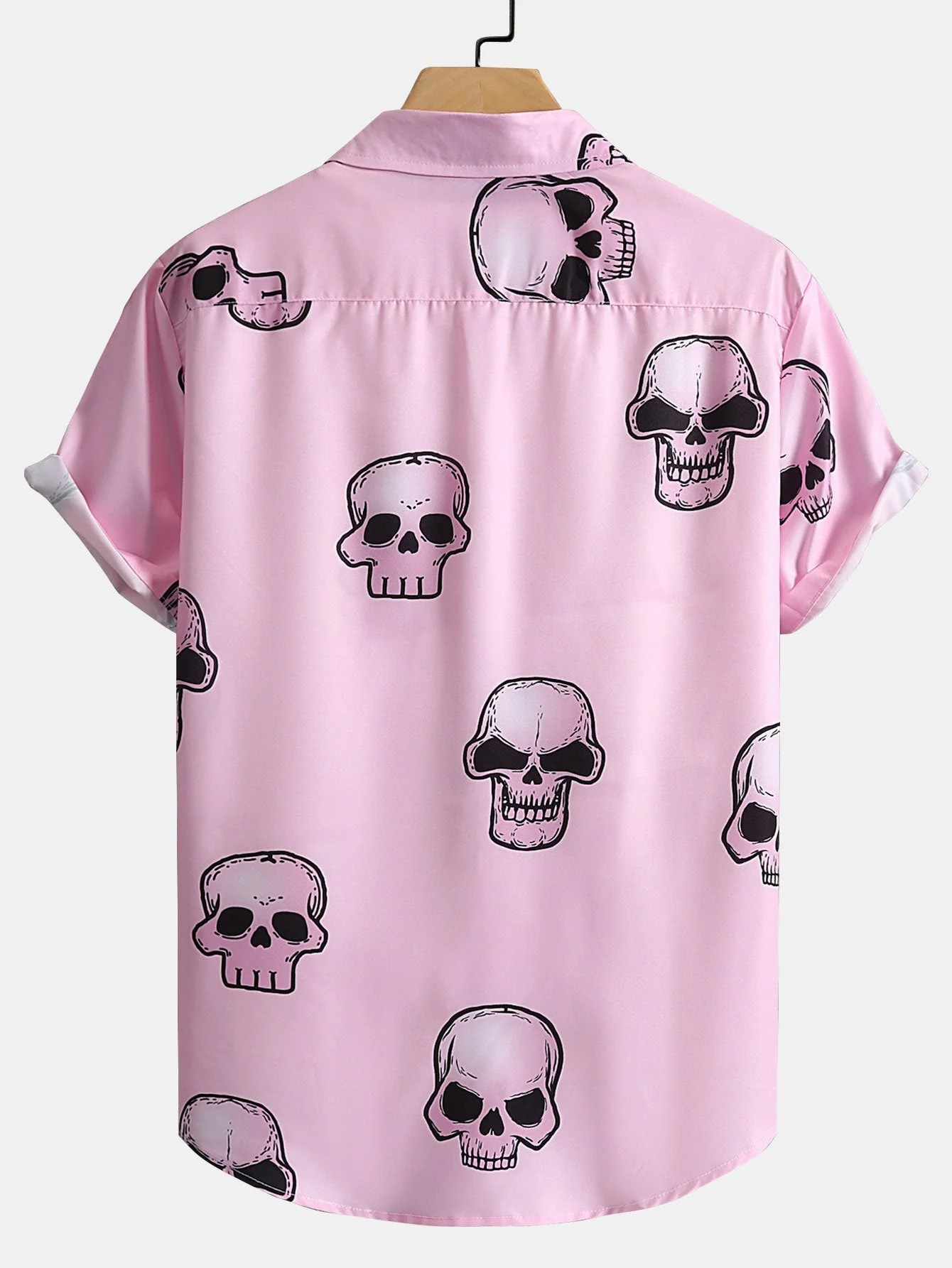 Arco® | Skull Print Button Up Shirt - Image 2