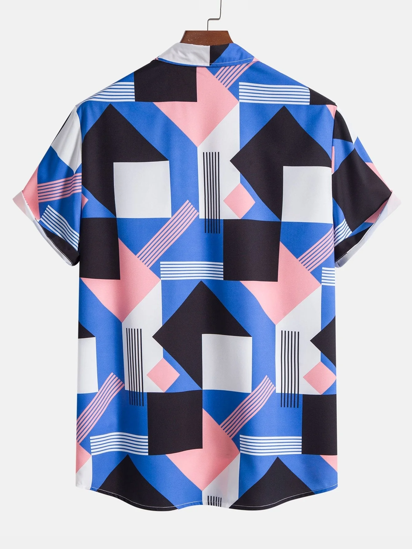 Ardal® | Color Block Stripe Print Shirt - Image 4