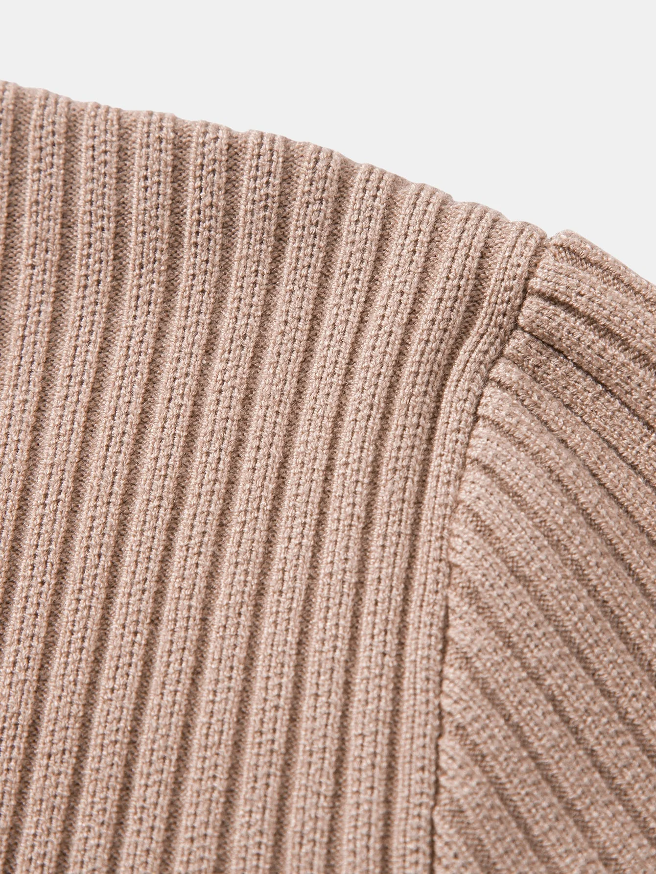 Ardal® | Ribbed Henley Neck Sweater - Image 5
