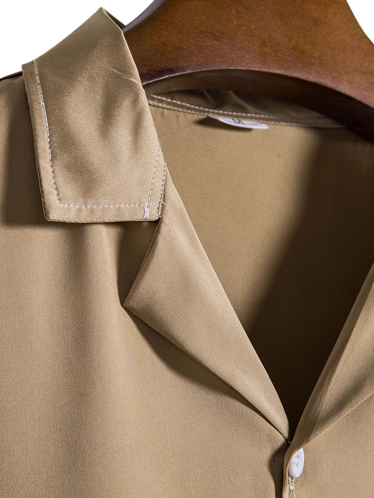 Ardell® | Satin Revere Collar Shirt - Image 3