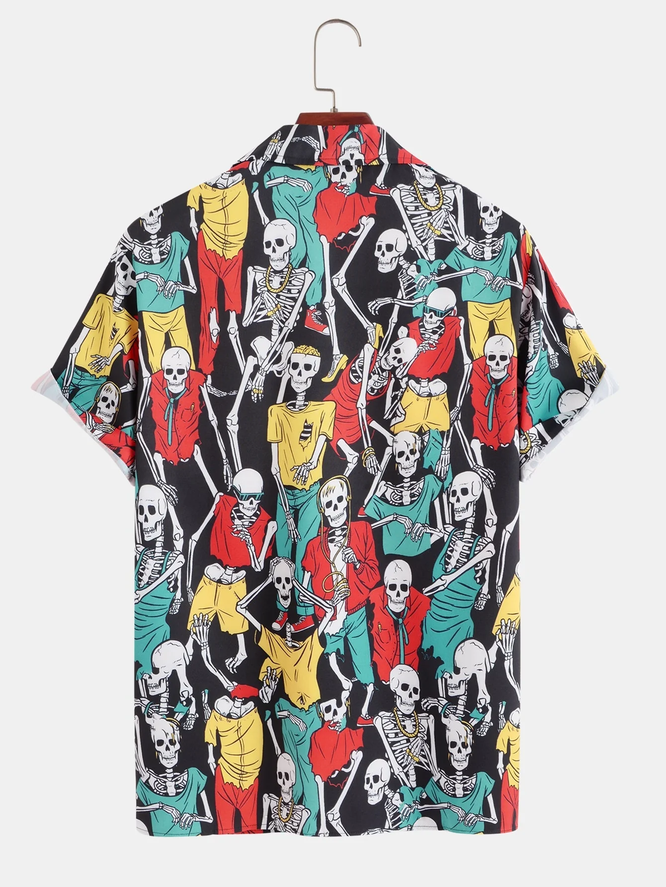 Ardolf® | Skeleton Print Shirt - Image 2