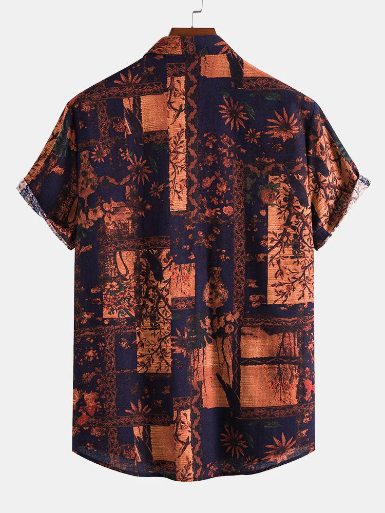 Arellano® | Vintage Floral Print Shirt - Image 3