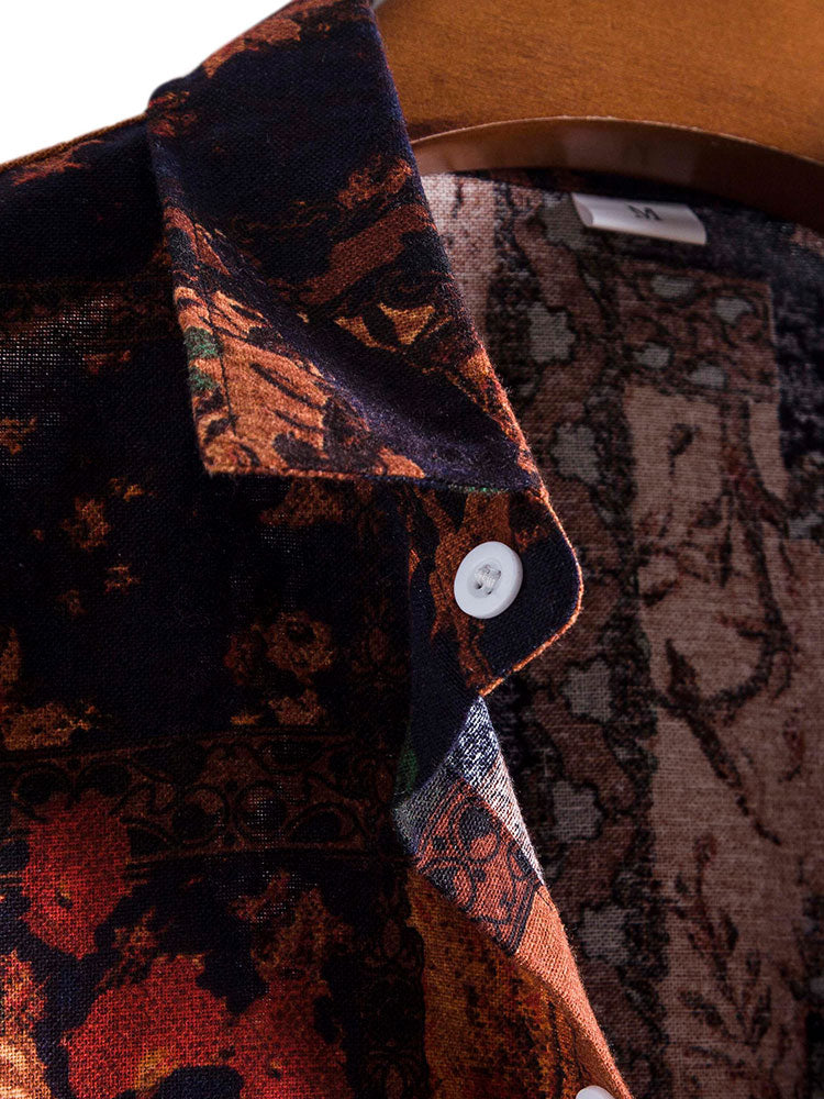Arellano® | Vintage Floral Print Shirt - Image 5