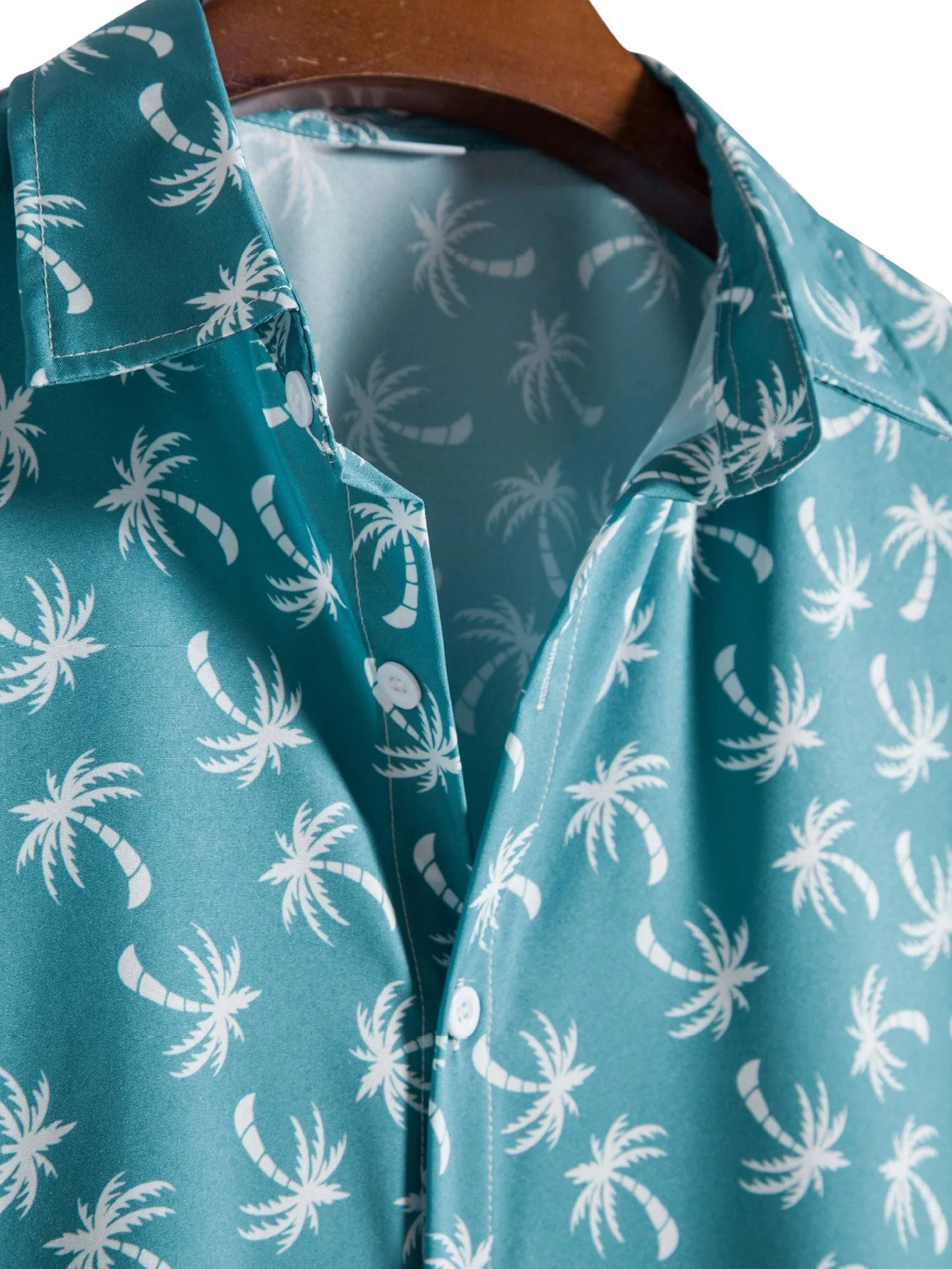 Areto® | Coconut Tree Print Shirt - Image 3