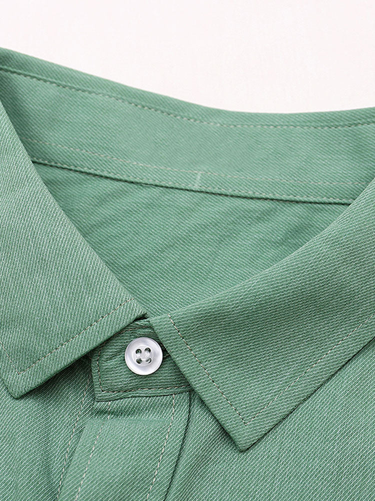 Arett® | Men Cotton Button Up Shirt - Image 8