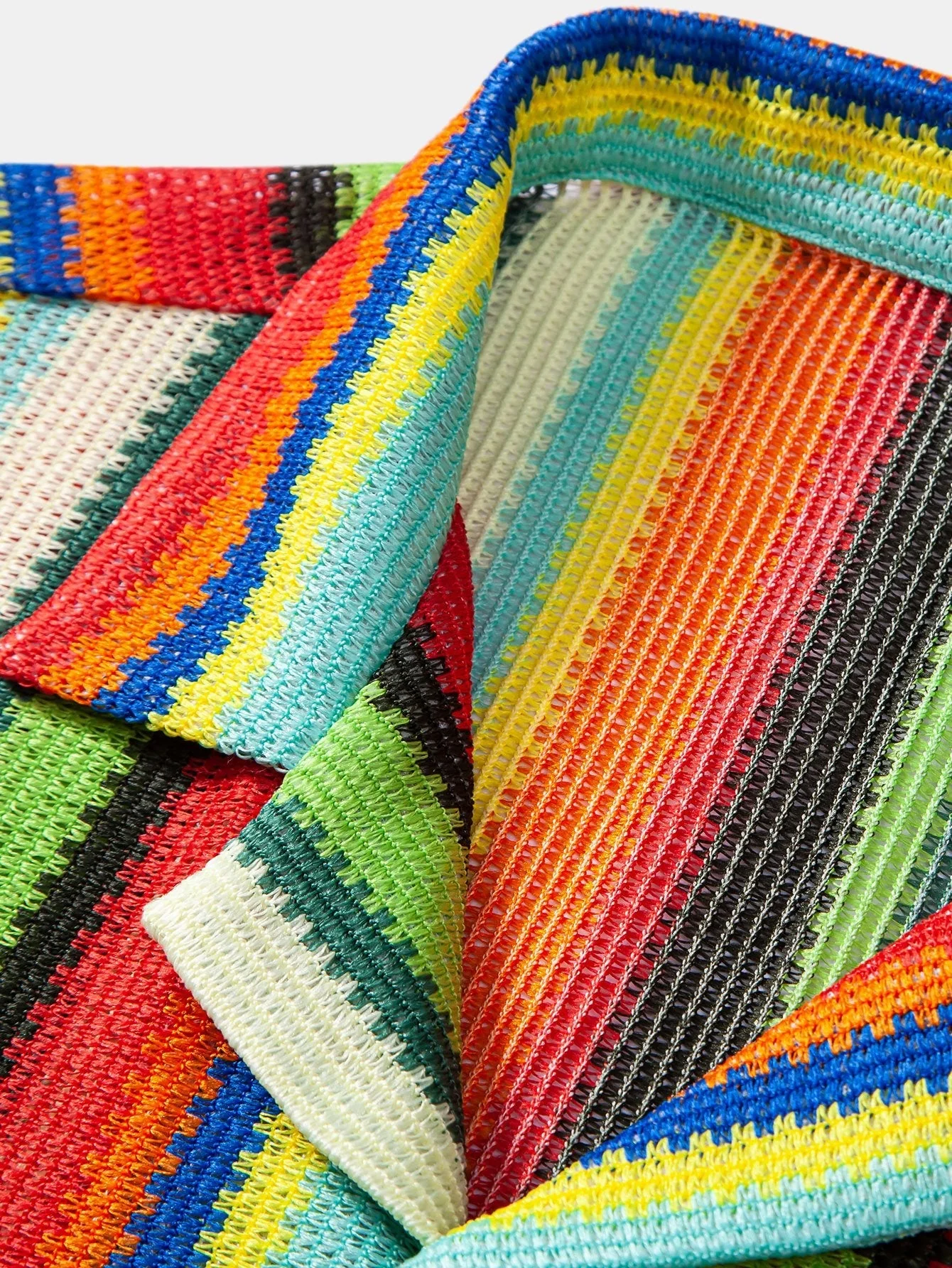 Areus® | Colorful Striped Waffle Texture Cuban Shirt - Image 3