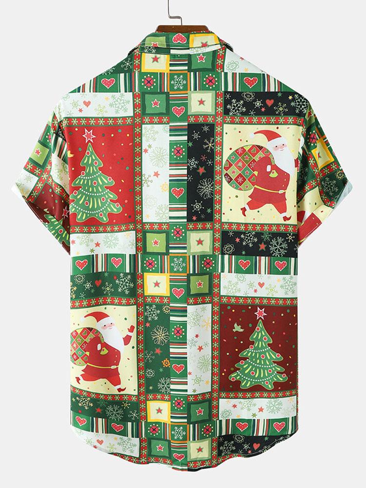 Argan® | Short Sleeve Christmas Shirt - Image 2