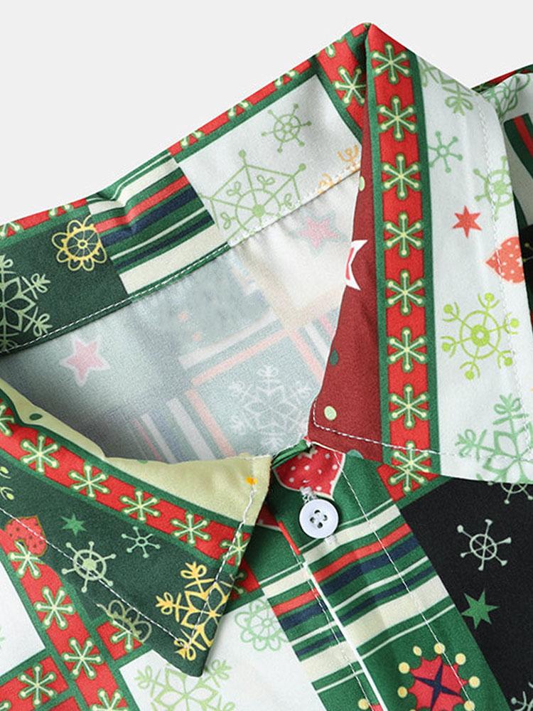 Argan® | Short Sleeve Christmas Shirt - Image 3