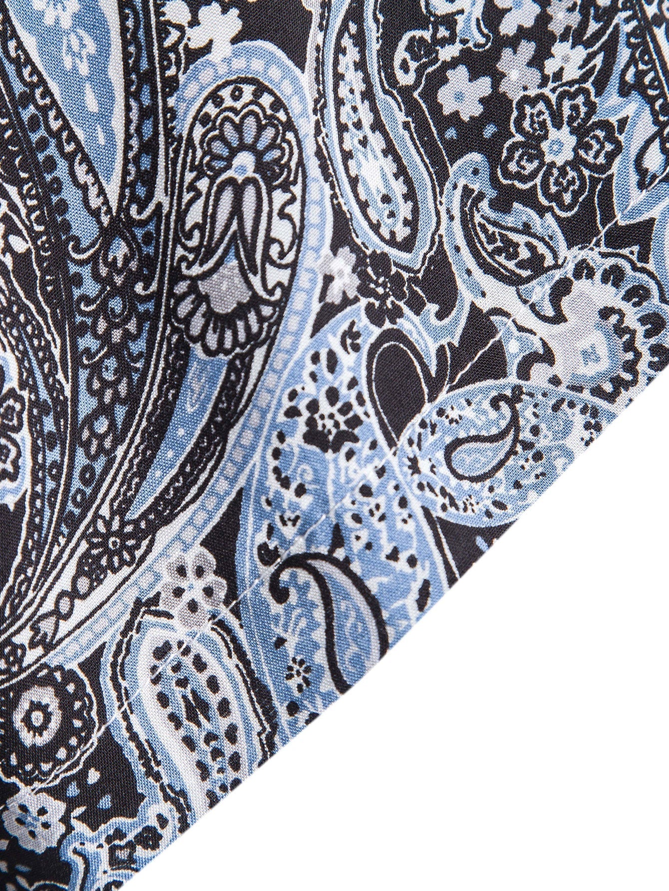 Argel® | Paisley Print Button Up Shirt - Image 5