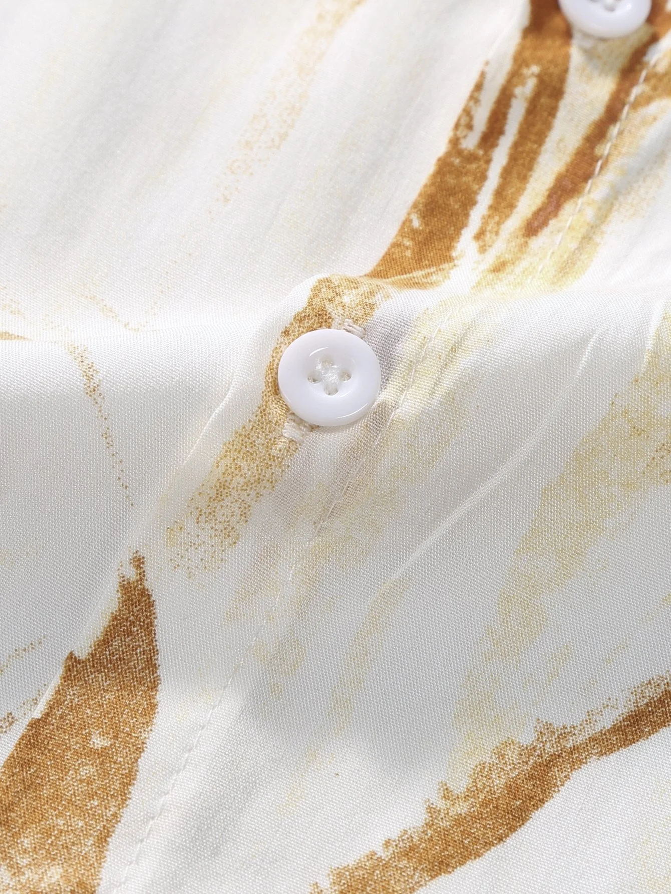 Argenio® | Leaf Print Button Up Shirt - Image 4