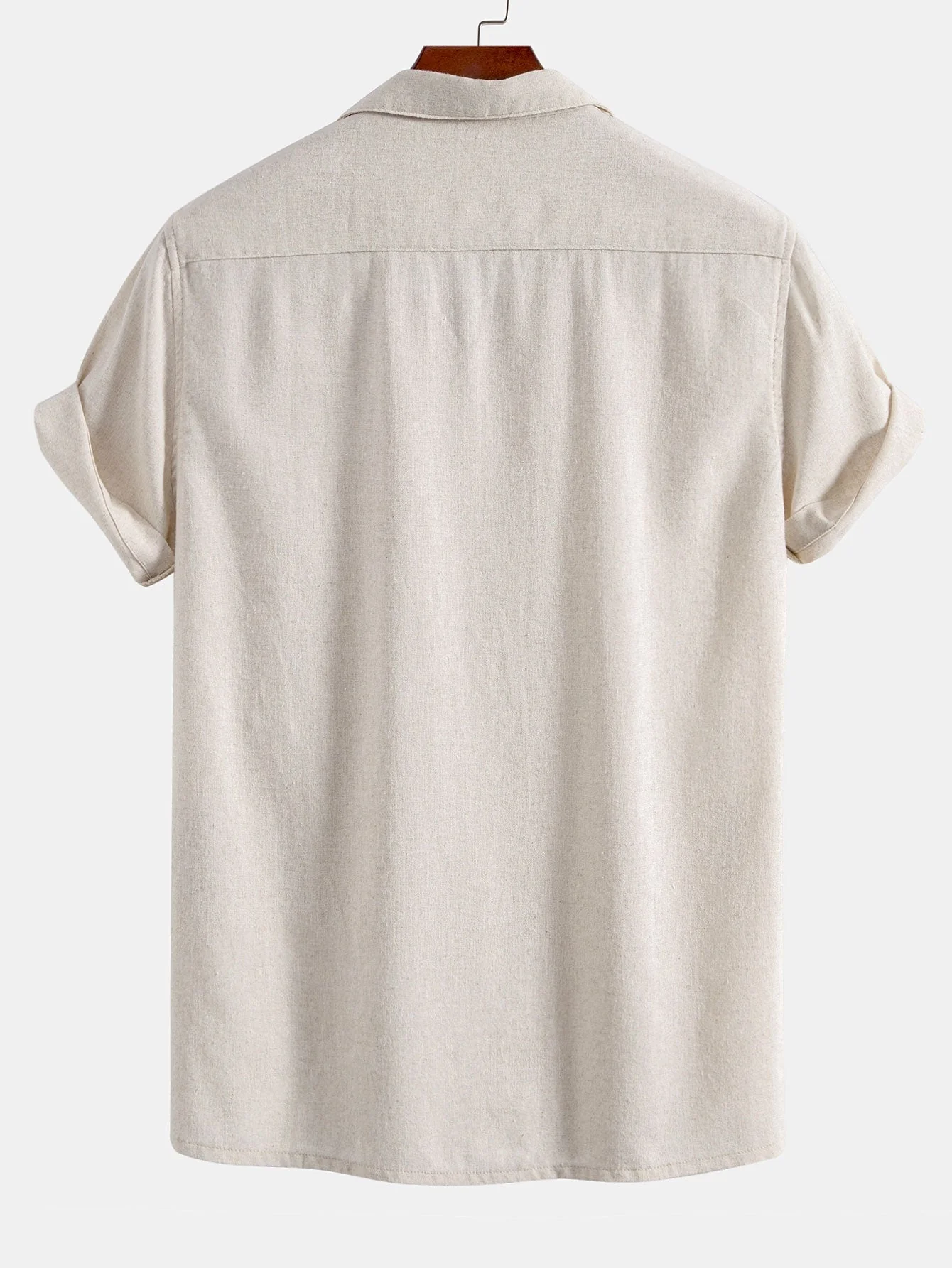 Arges® | Linen Cuban Shirt With Pockets - Image 2