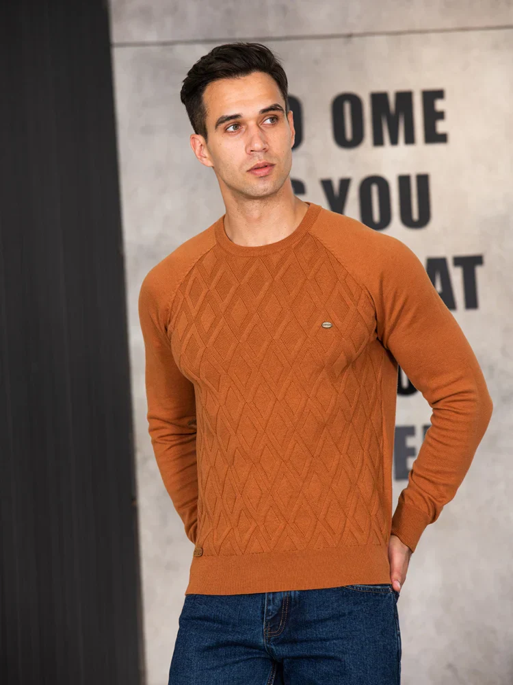 Argimiro® | Men'S Sweater With Checked Design - Image 10
