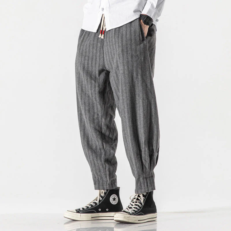 Argimiro® | Pinstripe Joggers - Image 2