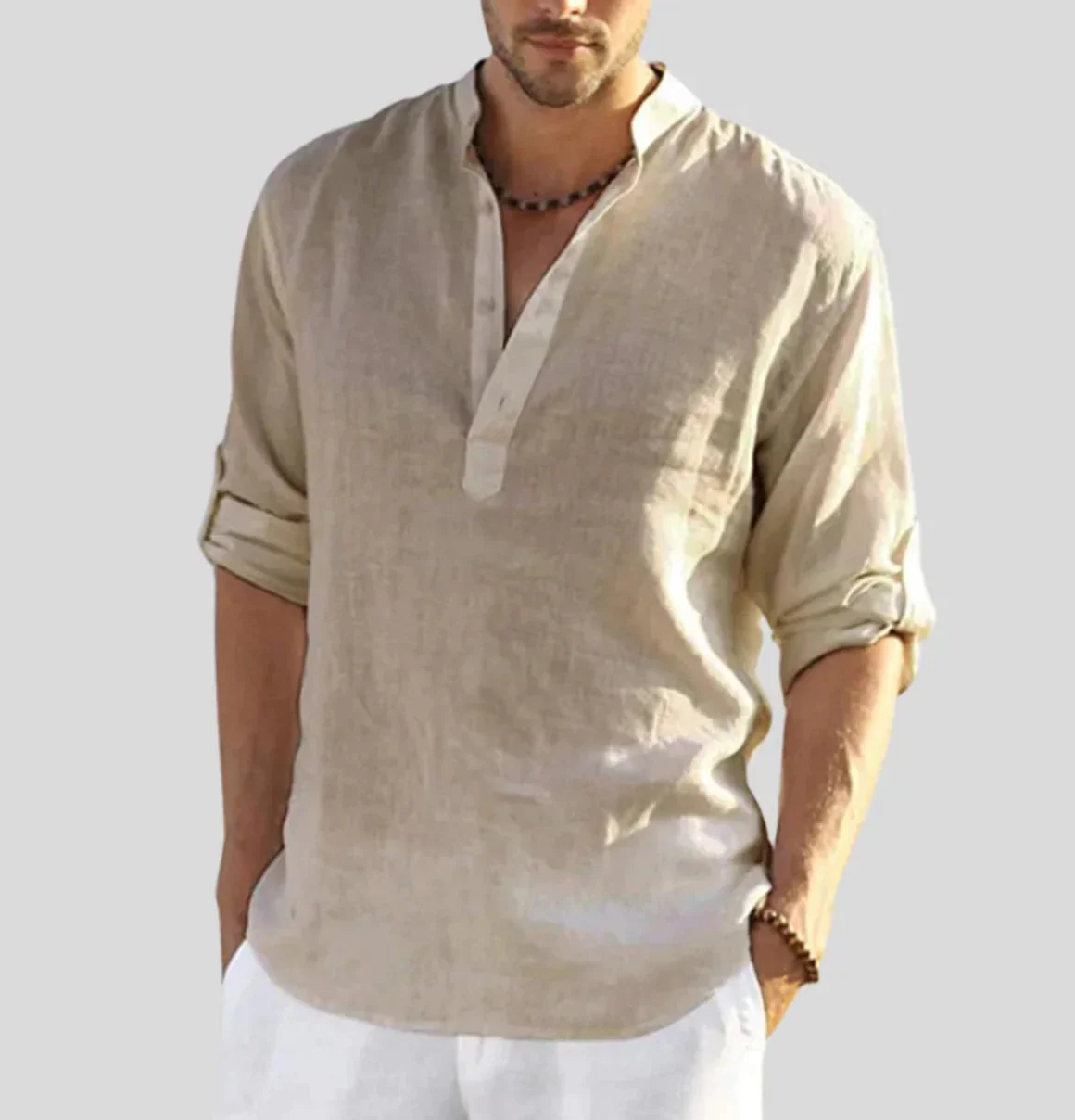 Argyle® | Classic Linen Shirt For Summer - Image 7