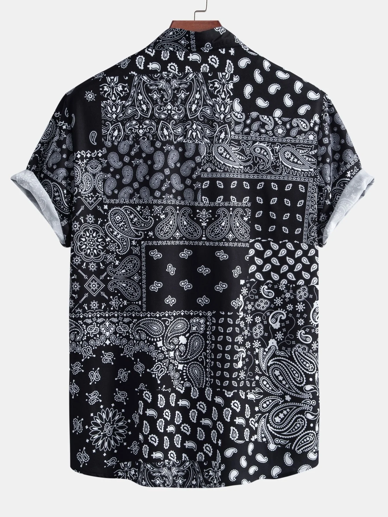 Argyll® | Paisley Print Button Up Shirt - Image 2
