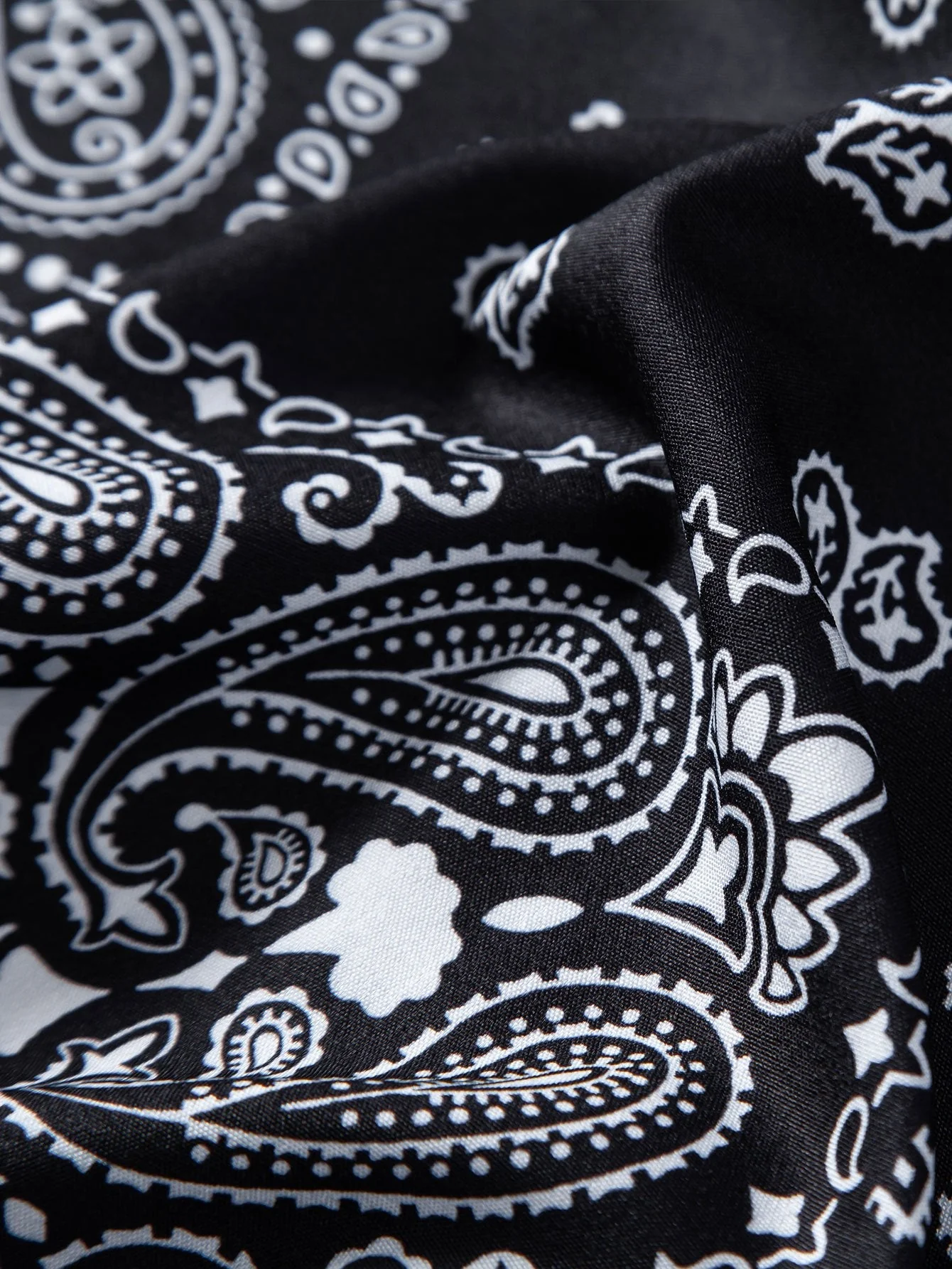 Argyll® | Paisley Print Button Up Shirt - Image 3