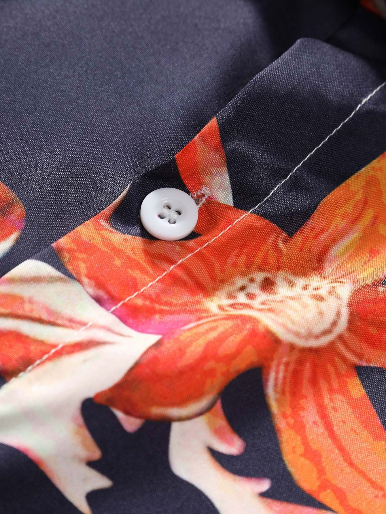 ArhhanĀ® | Floral Print Button Up Shirt - Image 4
