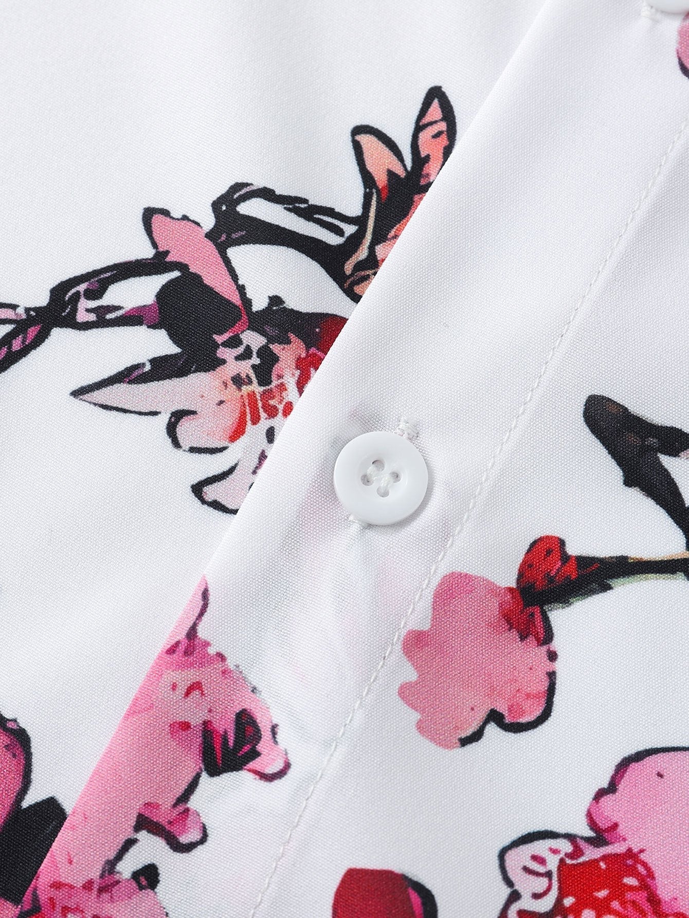 Arian® | Floral Print Button Up Shirt - Image 5