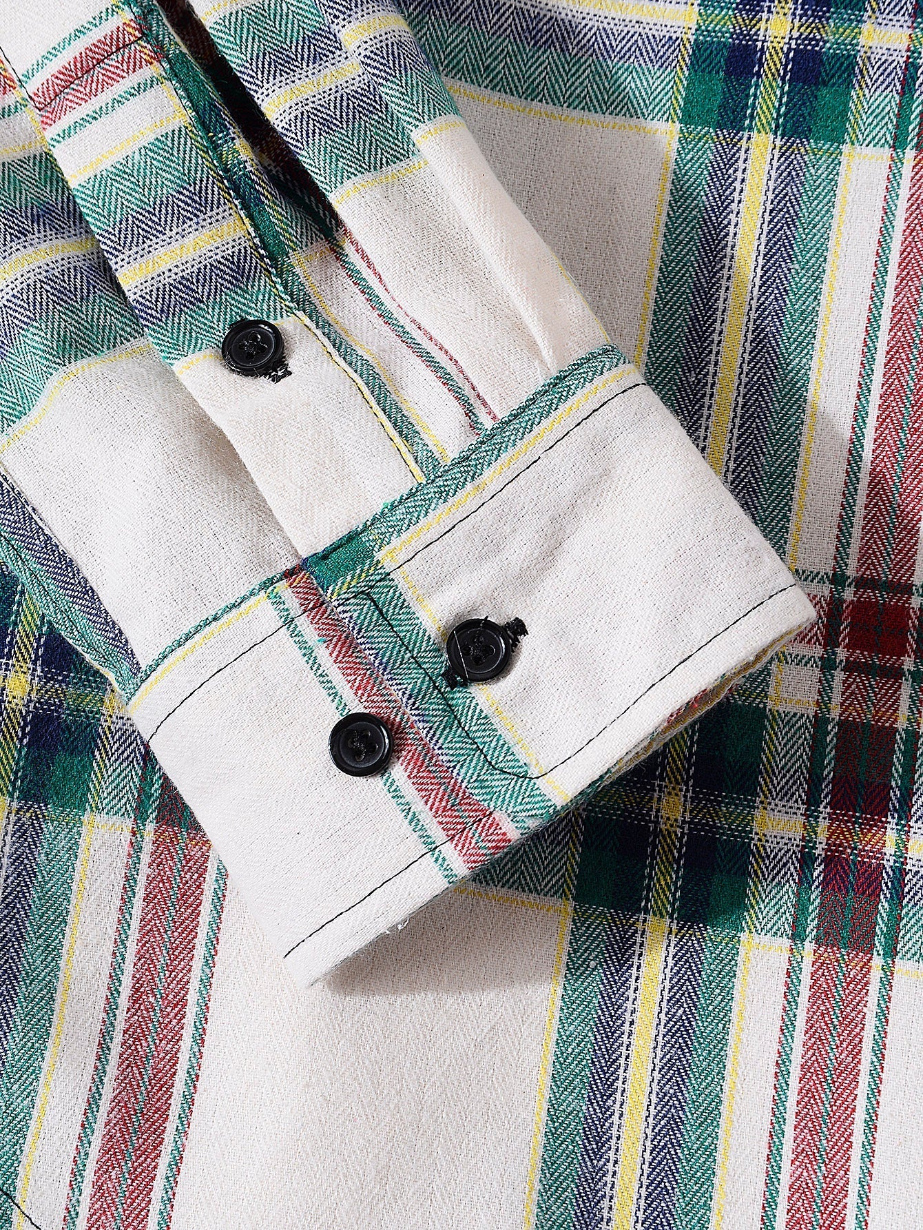 Arik® | Men Plaid Button Through Shirt With Pockets - Image 5