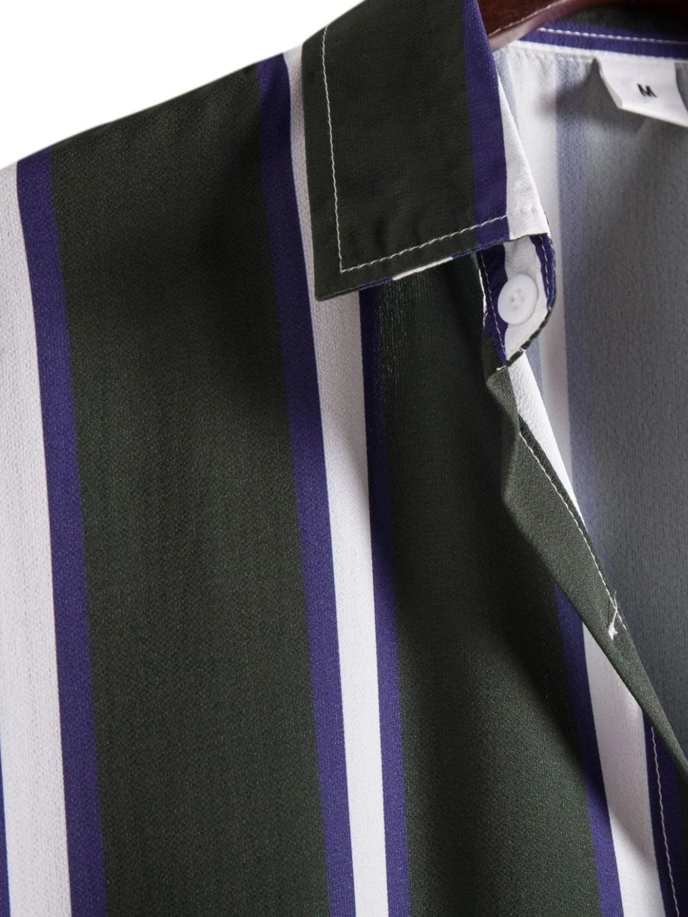 Arild® | Striped Print Button Up Shirt - Image 3