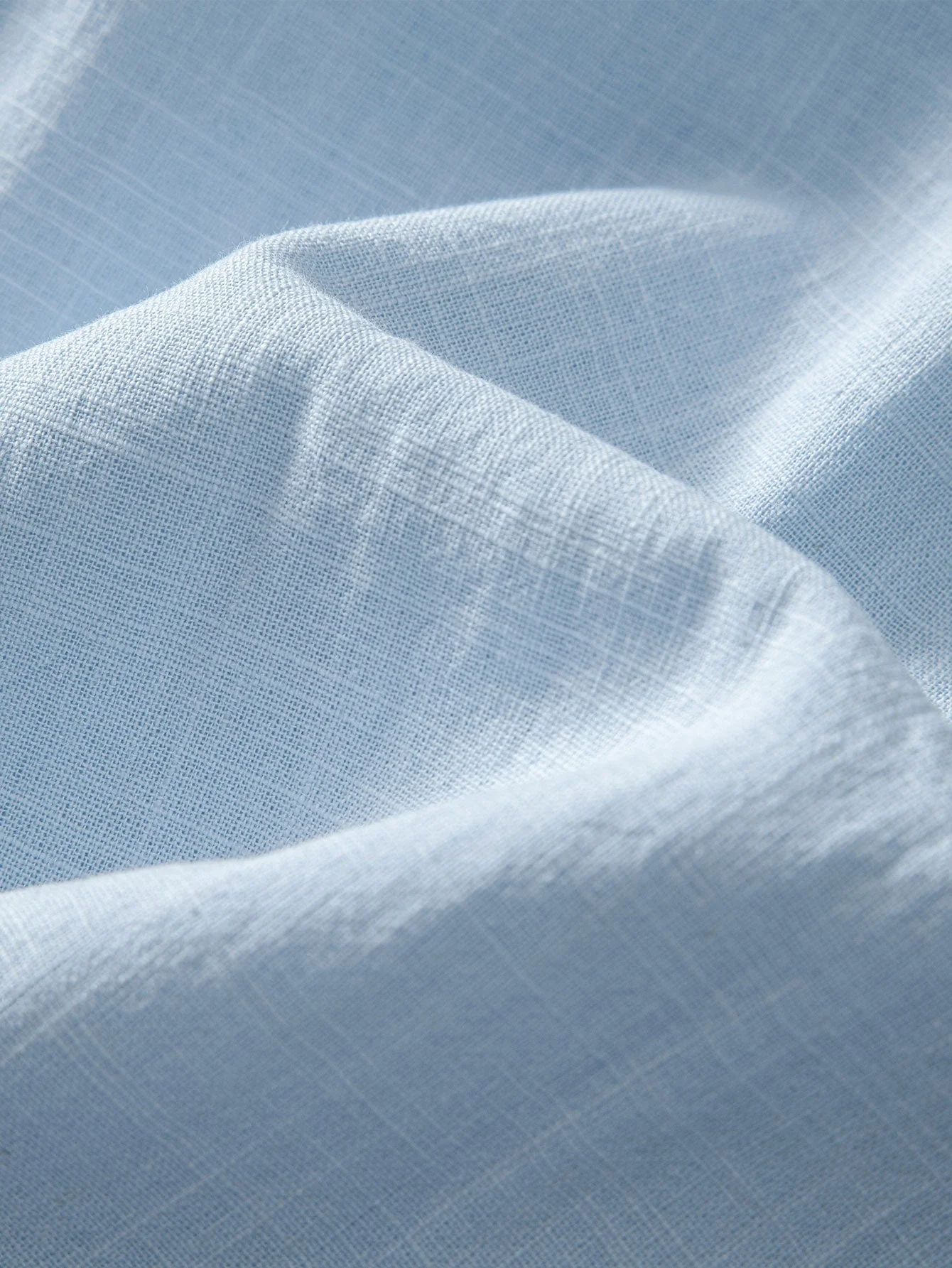 Aristides® | Short Sleeve Linen Look Polo Collar Shirt - Image 14