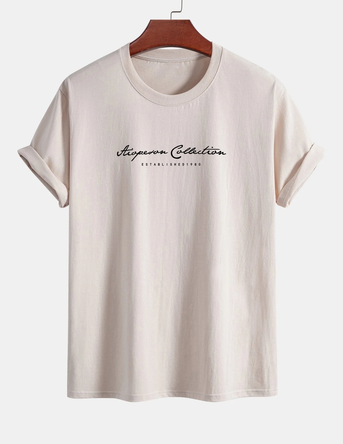AristidesĀ® | Slogan Print Cotton T-Shirt - Image 3