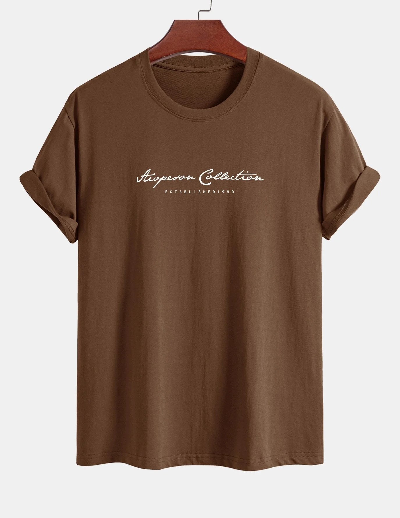 AristidesĀ® | Slogan Print Cotton T-Shirt - Image 4
