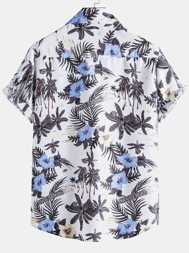 Arjun® | Flowers Print Lapel Shirts - Image 2