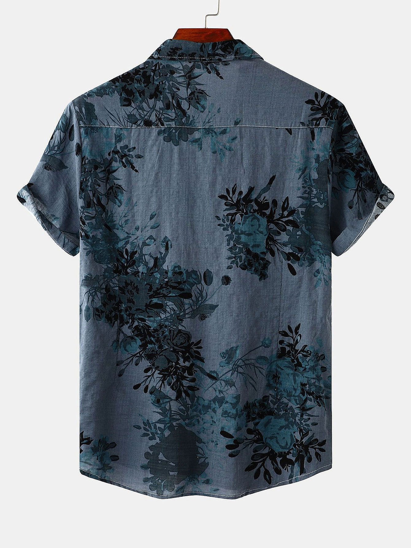 Arleigh® | Ink Floral Print Shirt - Image 2