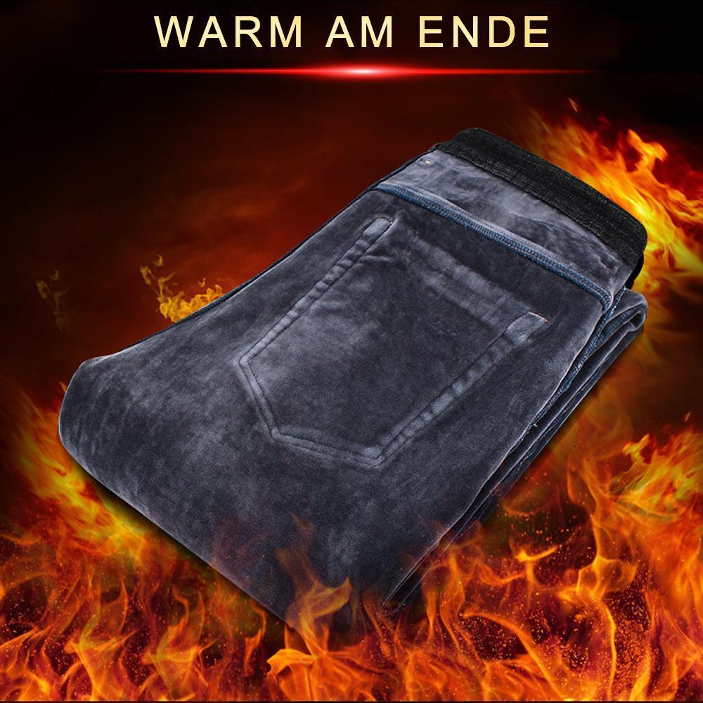 Arlo® | Men Plus Thick Velvet Jeans - Image 3