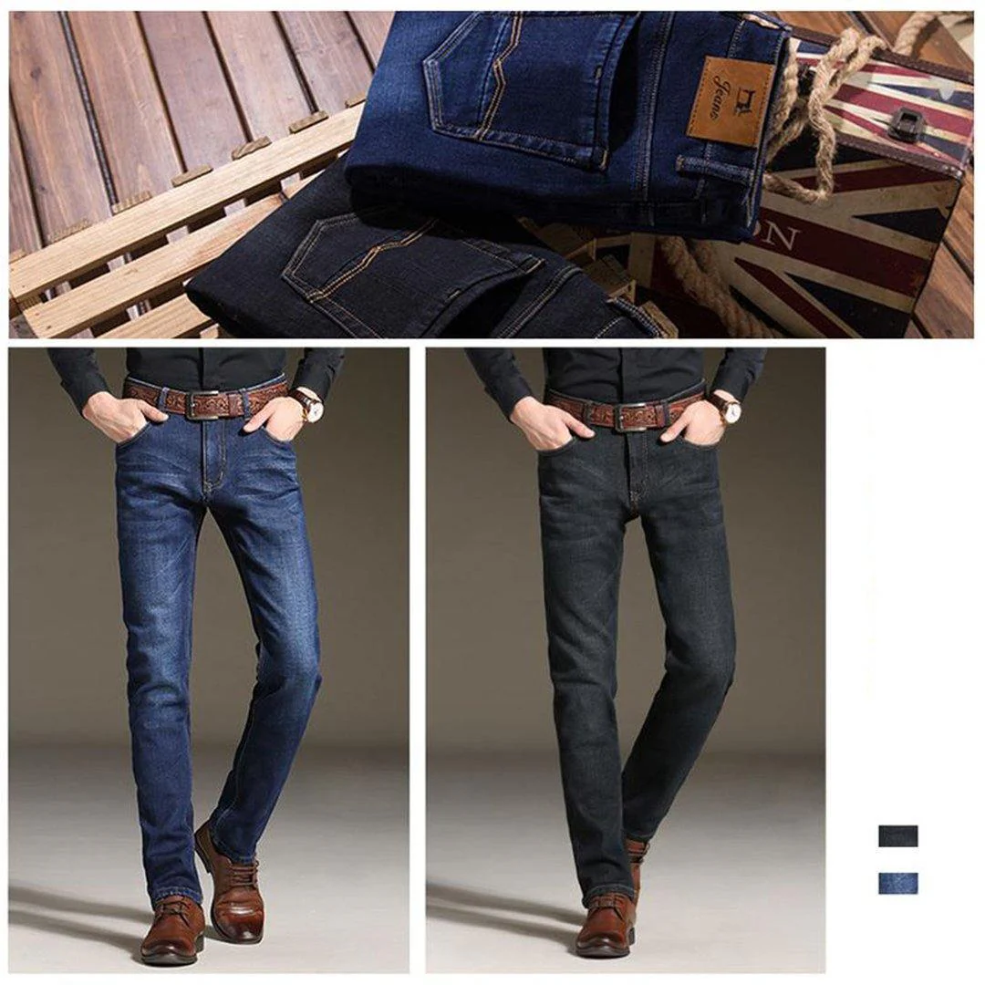 Arlo® | Men Plus Thick Velvet Jeans - Image 9