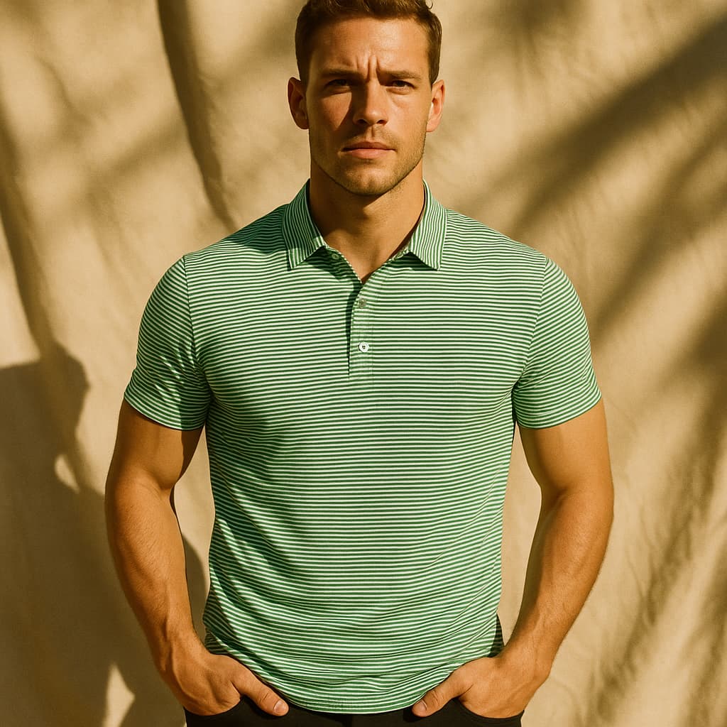Arlo | Striped Polo Shirt - Image 6