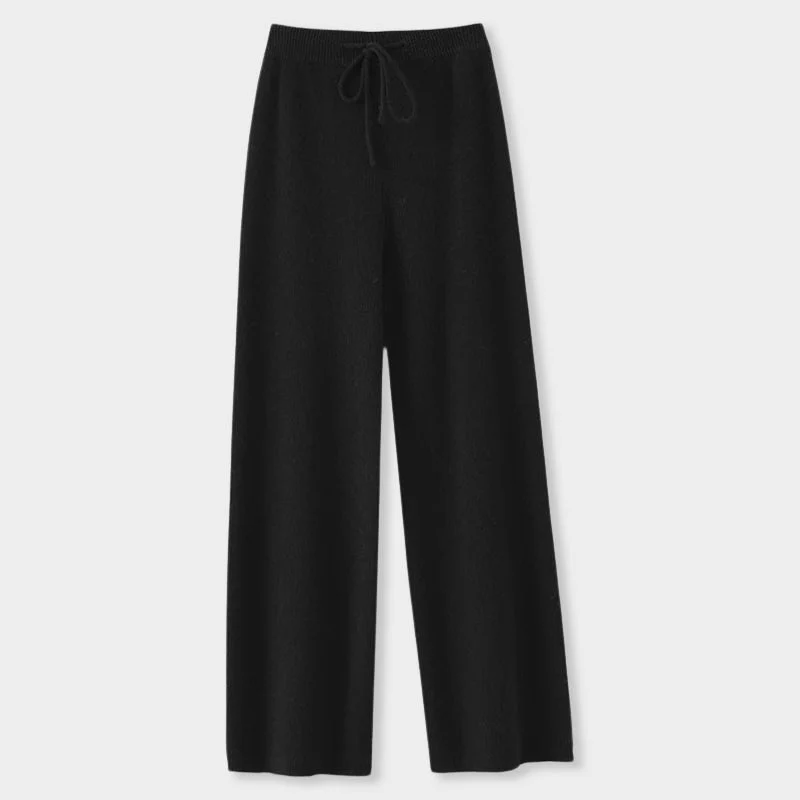 Arly® | Elena Romano Cashmere Wide-Leg Pants - Image 4