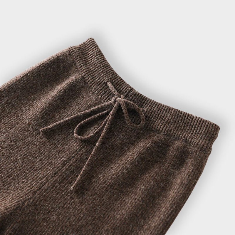 Arly® | Elena Romano Cashmere Wide-Leg Pants - Image 8