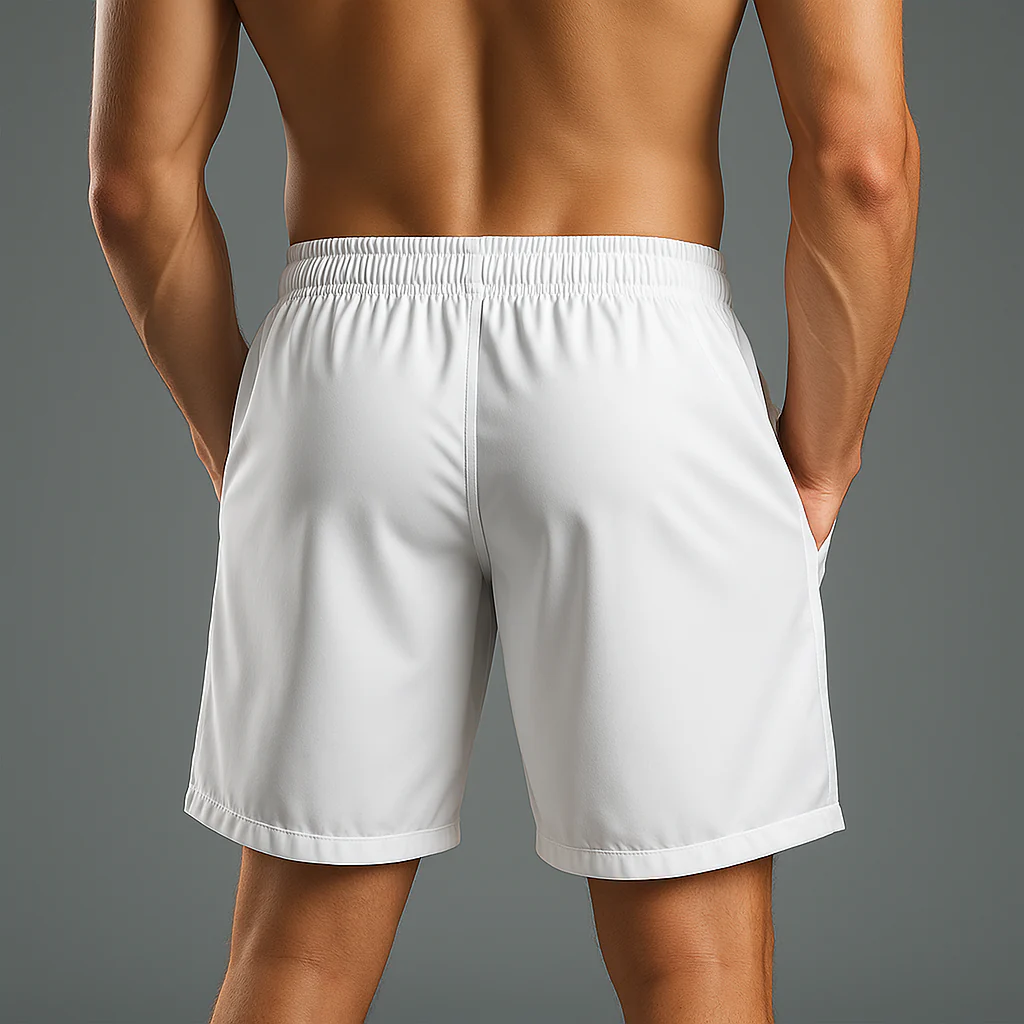 Armand | Men'S Summer Fashion Flame Print Cotton Blend Sports Shorts - Image 3