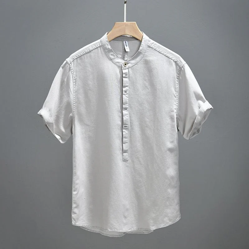 Armando® | Lightweight Henley T-shirt - Image 7