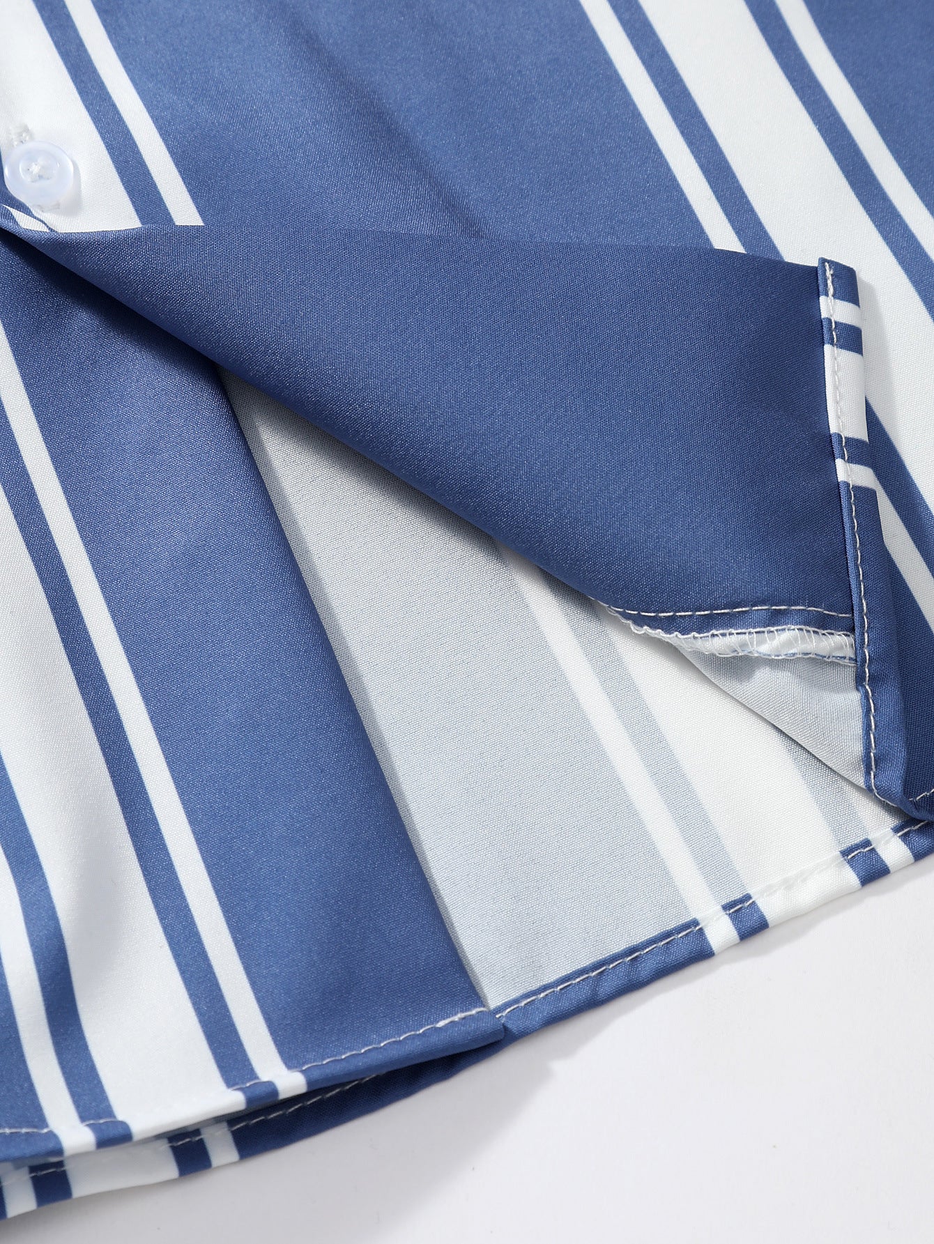 Armas® | Striped Print Revere Shirt - Image 4