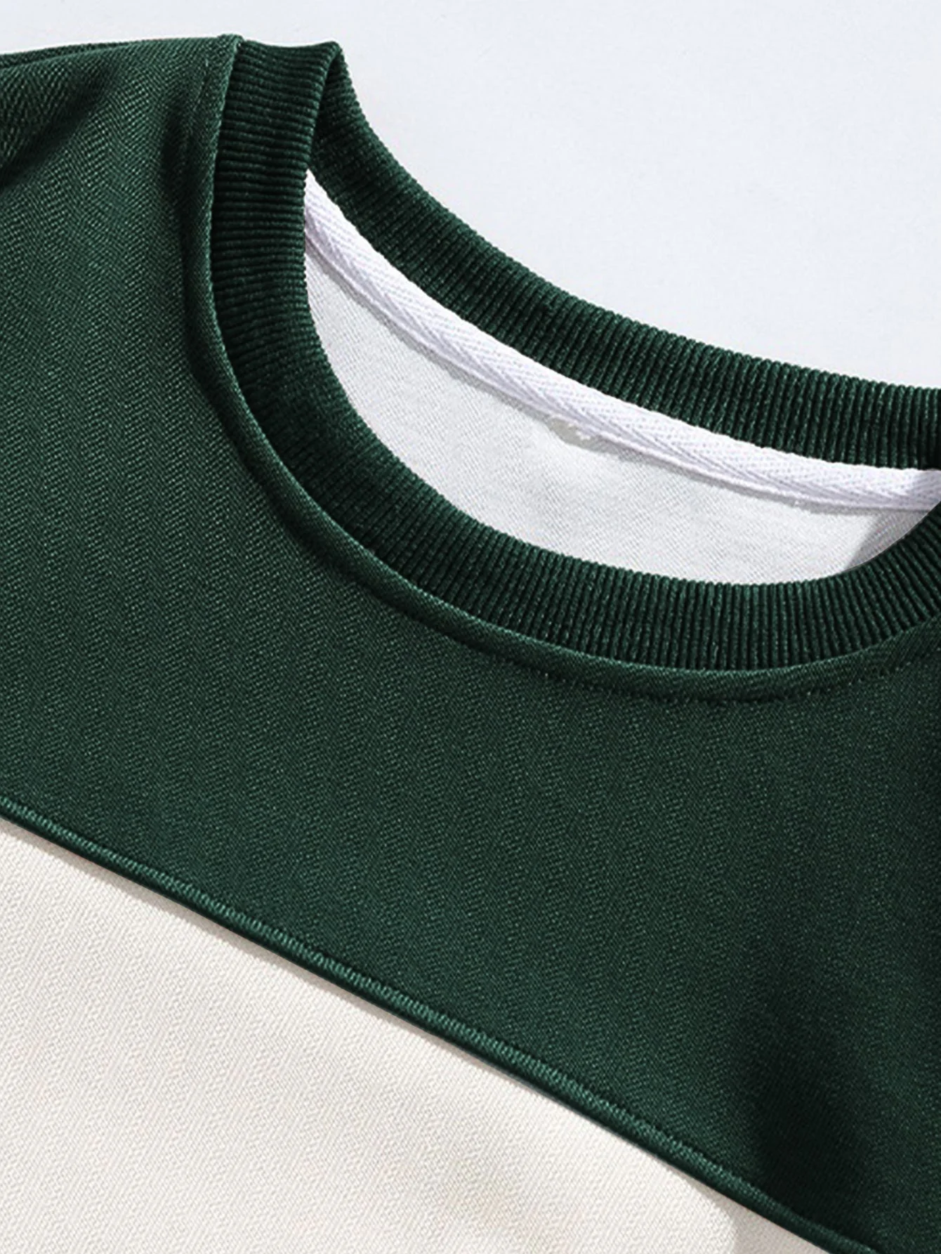 Arminius® | Relax Fit Color Block Crew Neck Sweatshirt - Image 12