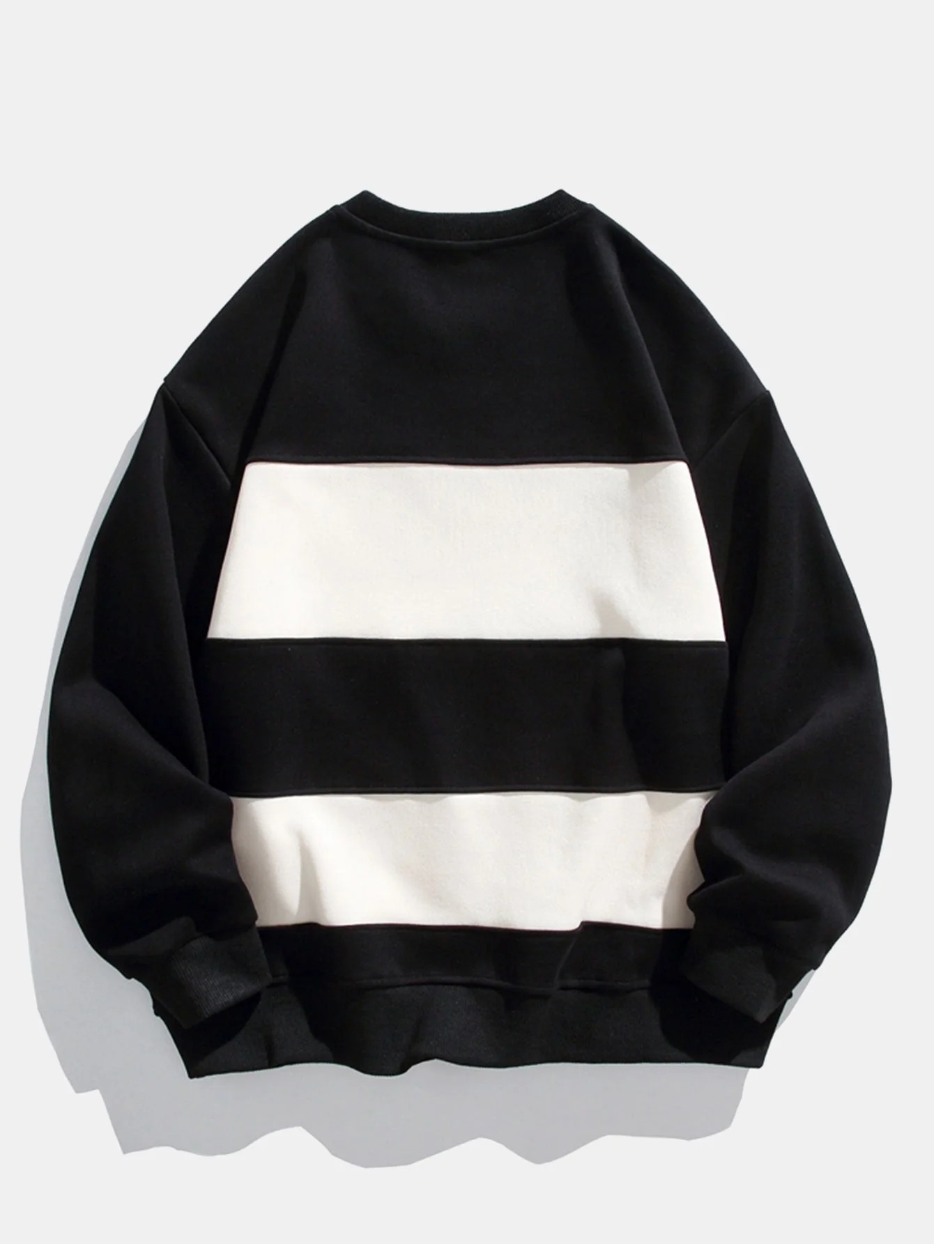 Arminius® | Relax Fit Color Block Crew Neck Sweatshirt - Image 7