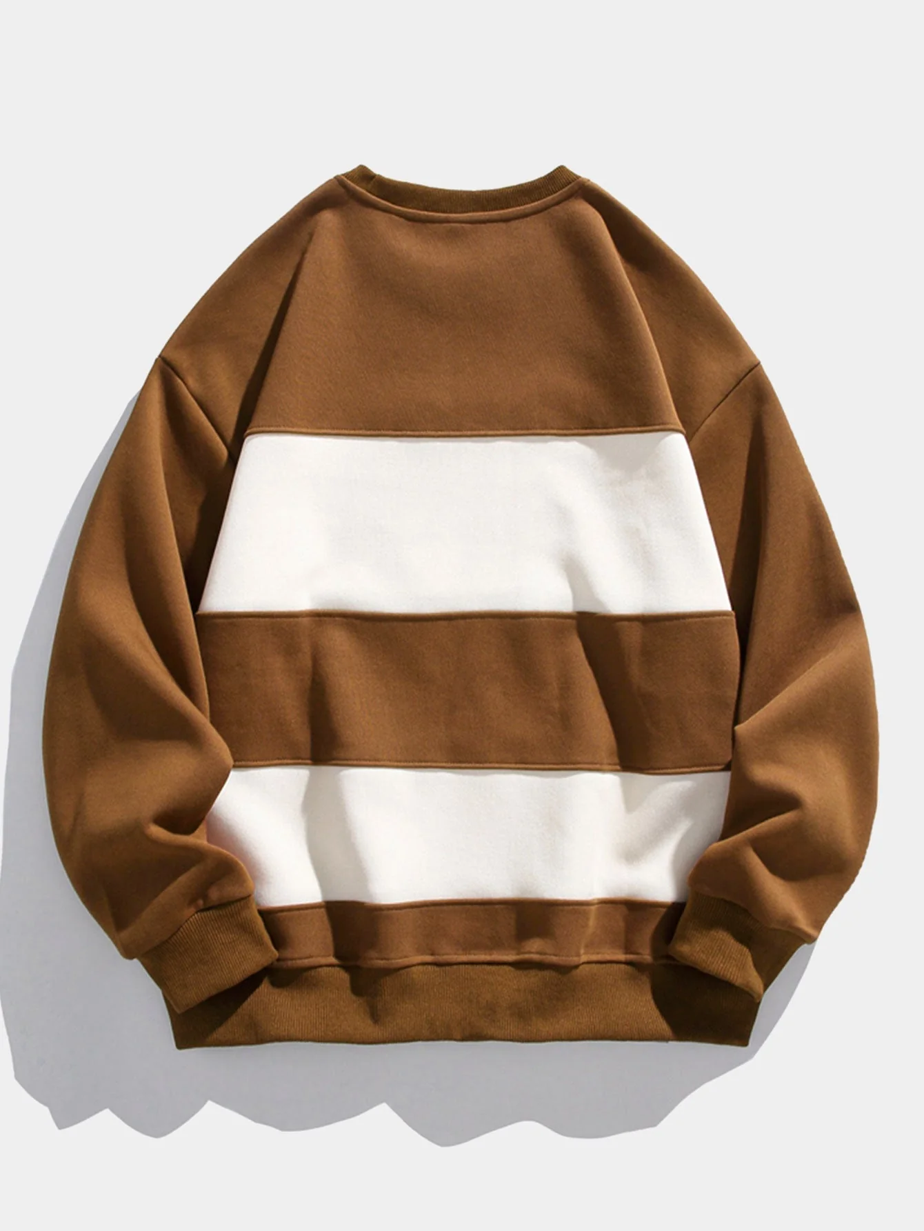 Arminius® | Relax Fit Color Block Crew Neck Sweatshirt - Image 9