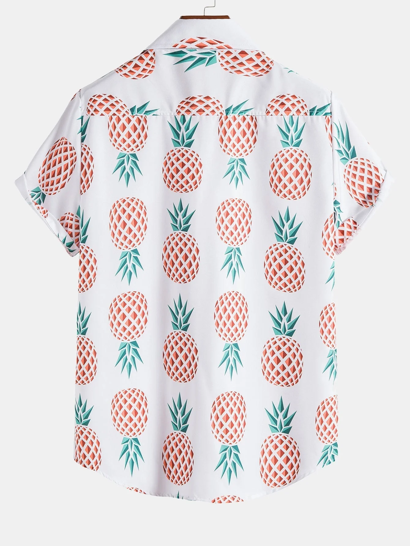 Armonie® | Pineapple Print Button Up Shirt - Image 2