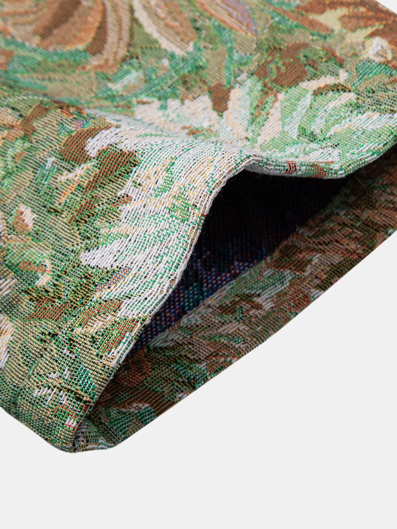 Arnald® | Painted Floral Jacquard Cuban Shirt - Image 15