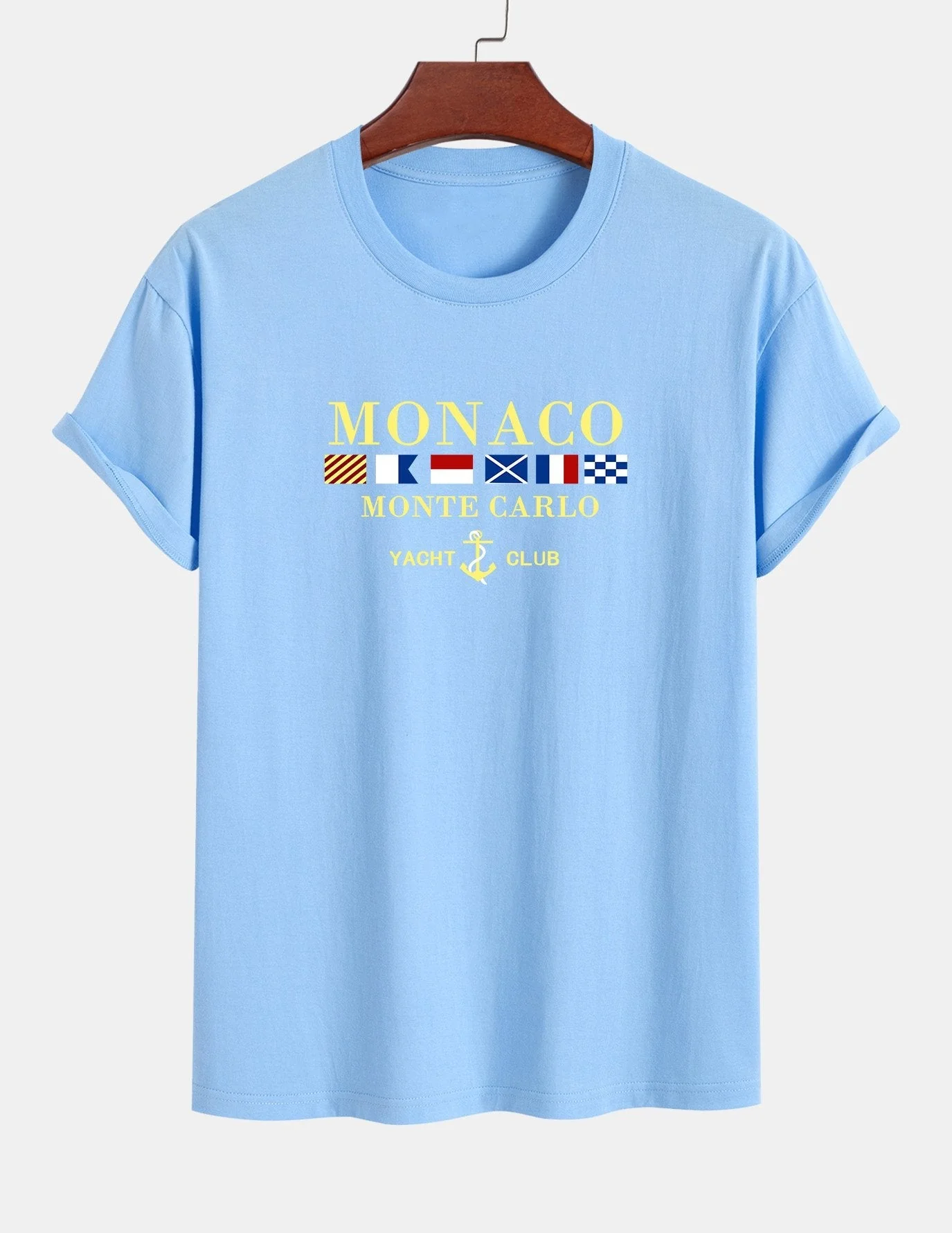 Arnaldo® | Monaco Slogan Print Cotton T-Shirt - Image 15