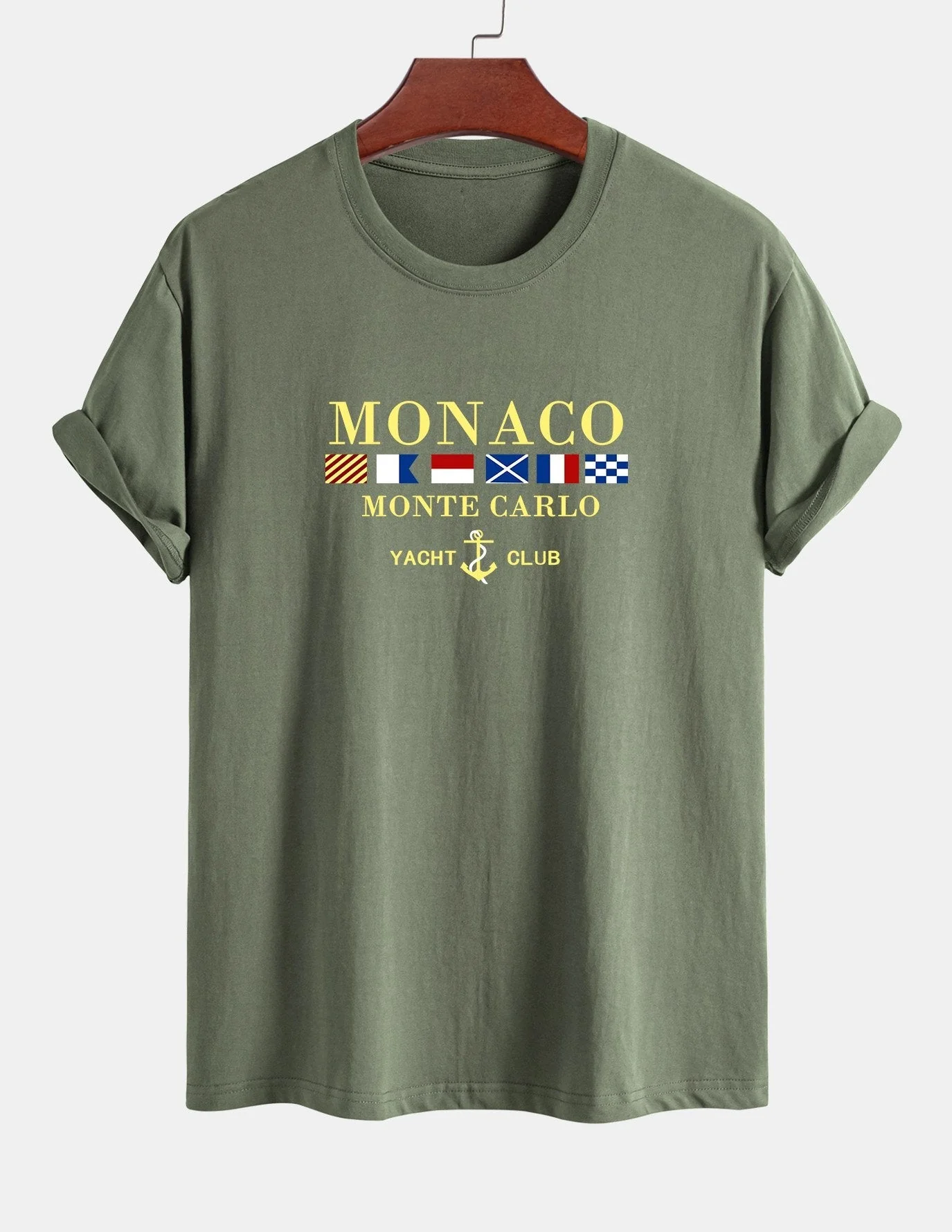 Arnaldo® | Monaco Slogan Print Cotton T-Shirt - Image 16