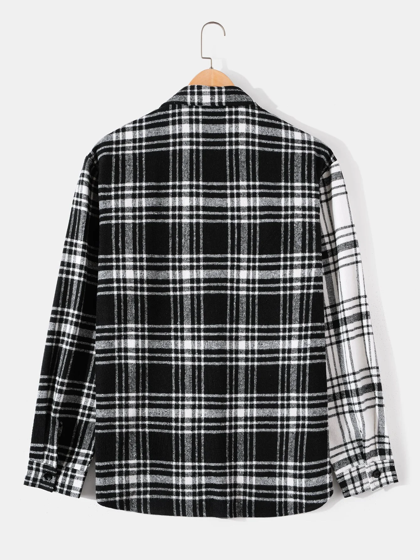 Arney® | Patchwork Flannel Plaid Overshirt - Image 2